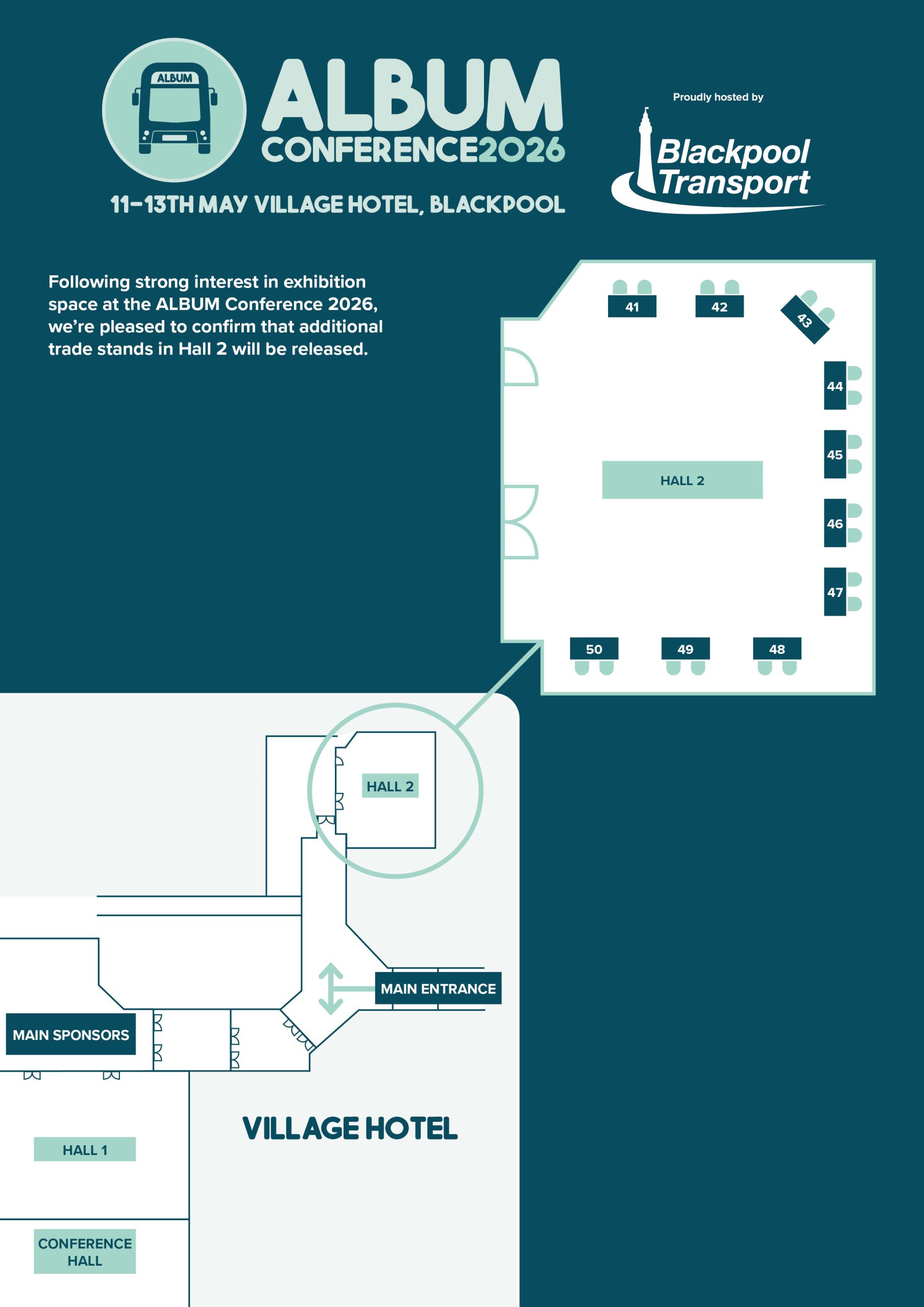 Site Map for Additional Stands